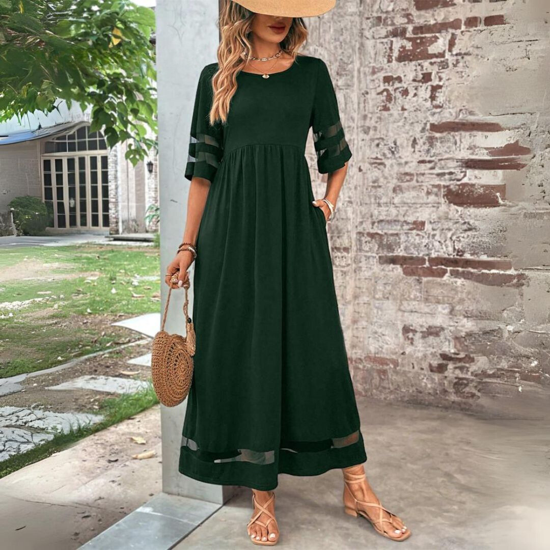 Aubrey™ – Vestido midi que afina