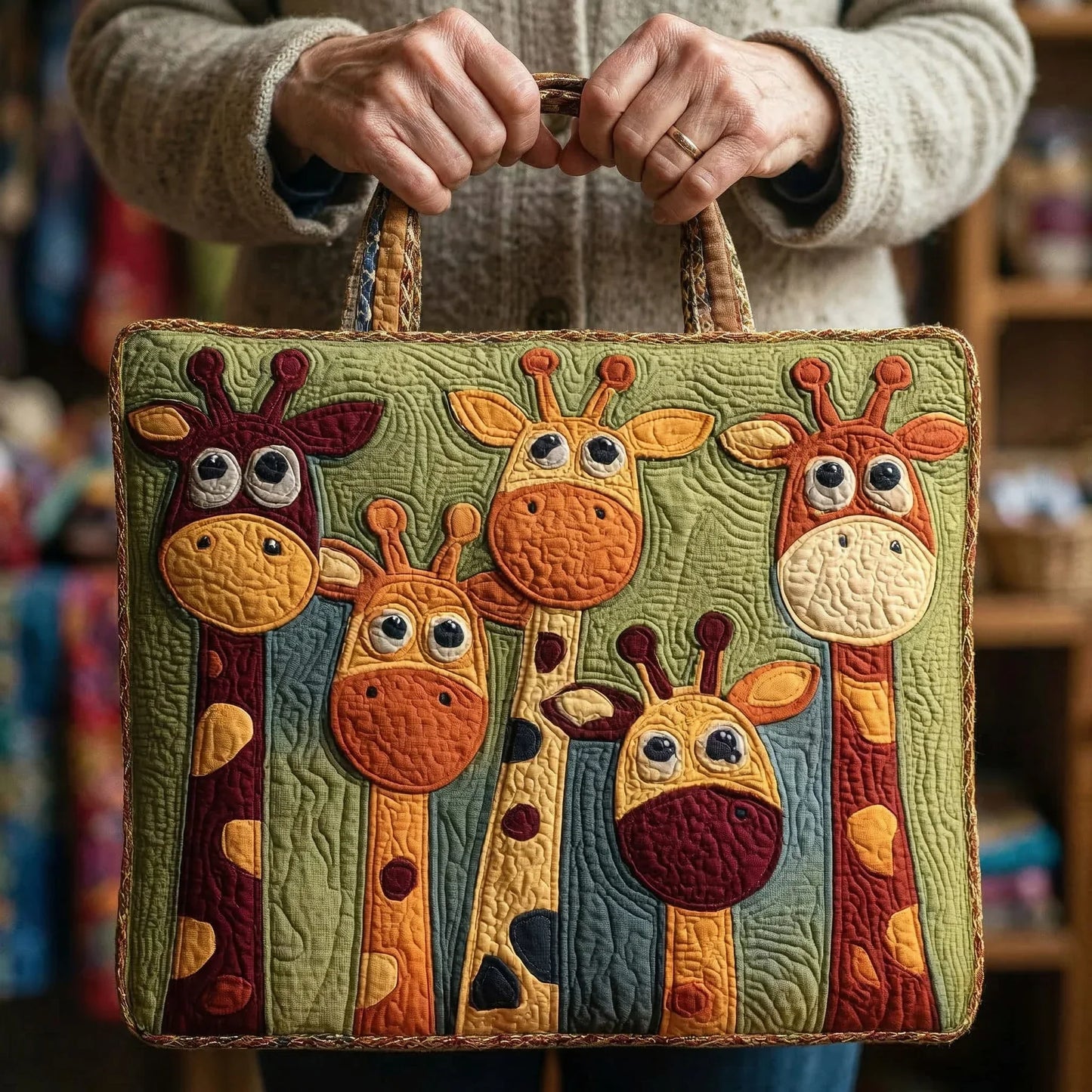 Bolsa Acolchada - Jirafa