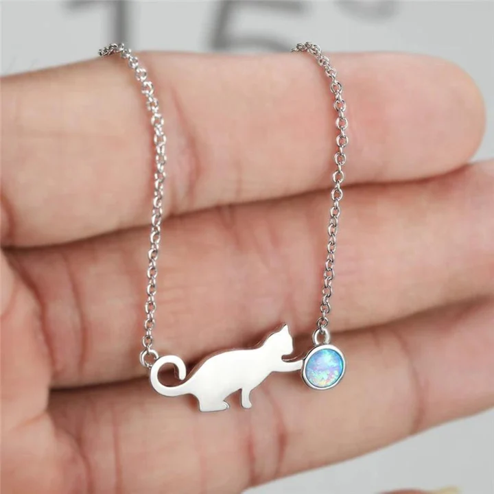 Collar Vintage de Gatito