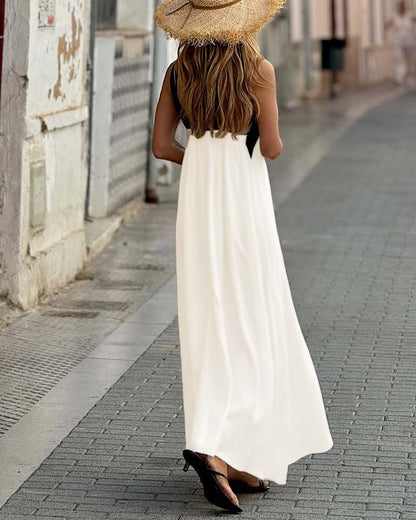Vestido de Cuello Cruzado Serena™