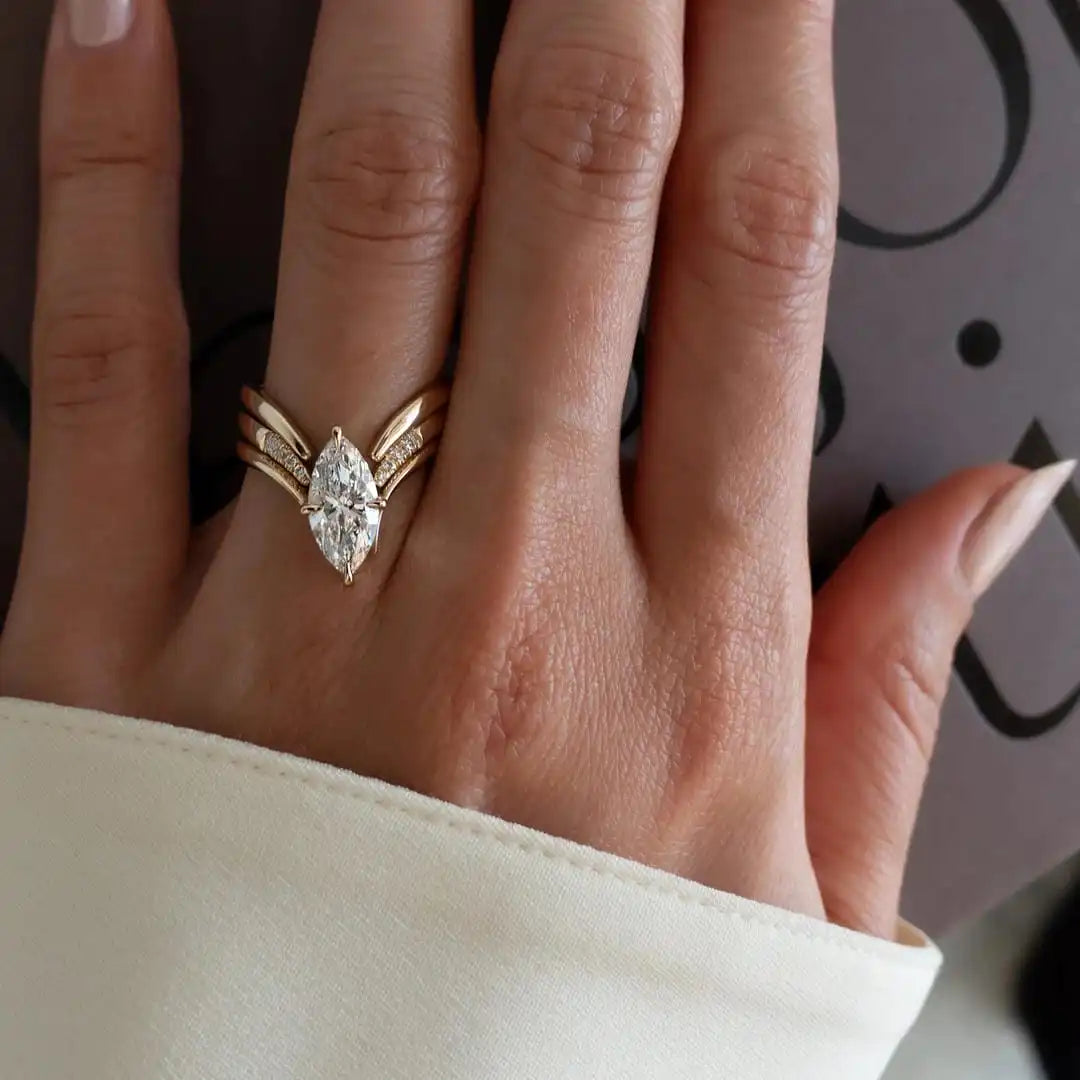 Conjunto de Anillos Corte Marquesa