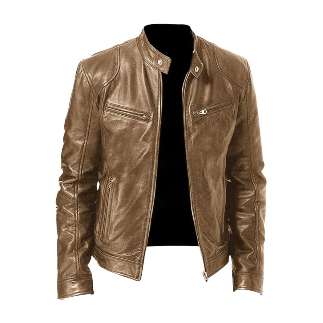 Harlan | Chaqueta de Cuero Clásica