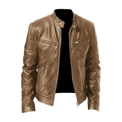 Harlan | Chaqueta de Cuero Clásica