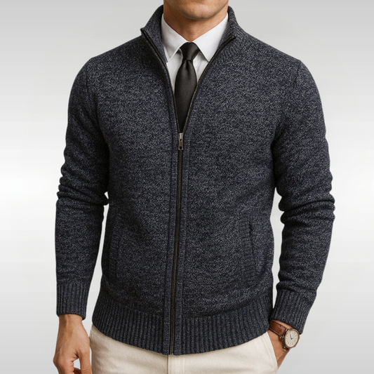 CARDIGÁN DE PUNTO CON CREMALLERA MARTIN | ELEGANTE Y CÓMODO PARA EL DÍA A DÍA