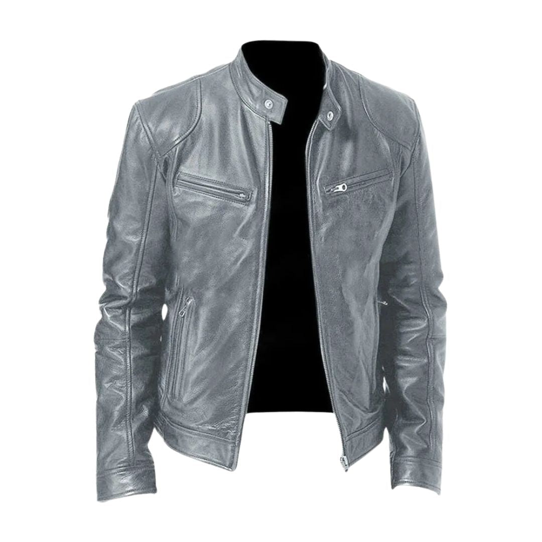 Harlan | Chaqueta de Cuero Clásica