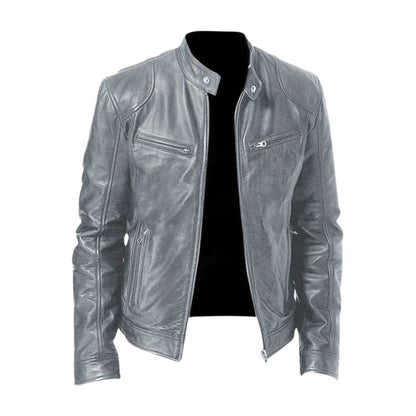 Harlan | Chaqueta de Cuero Clásica