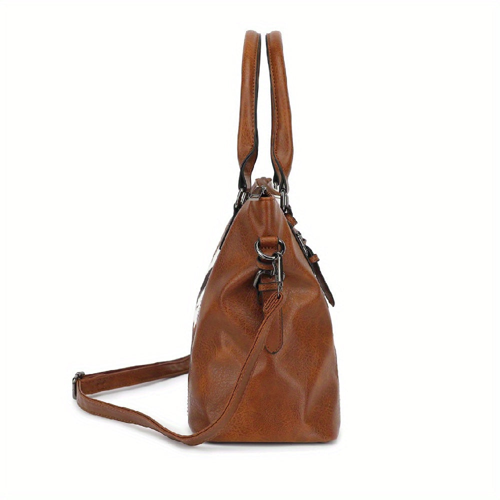 Charlotte™ | Bolsa de mano de cuero declarado
