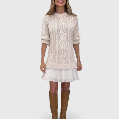 Ashlyndora | Vestido Suéter Elegante