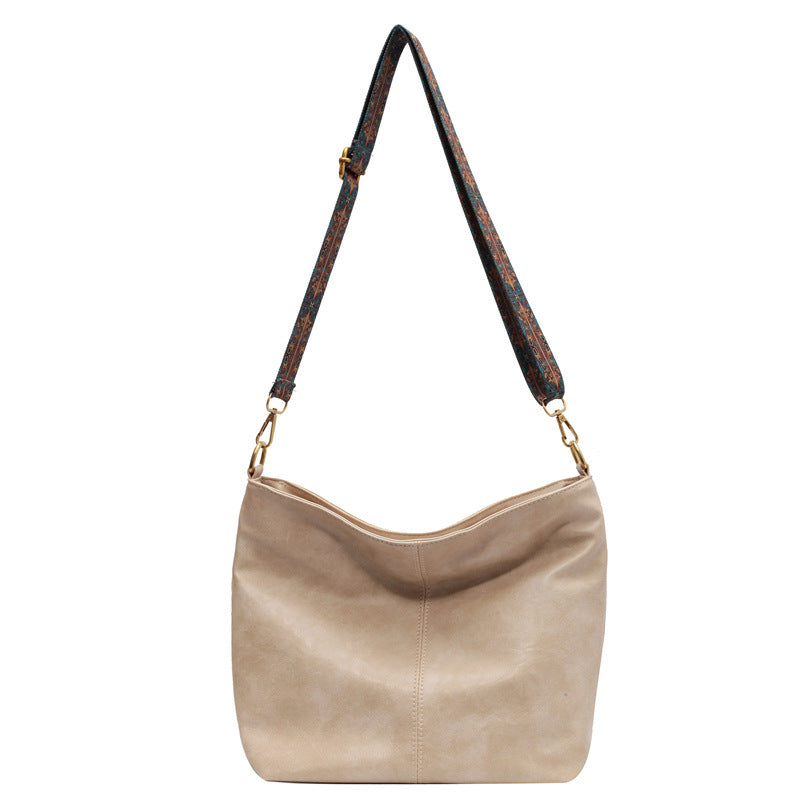 Clara™ | Bolso de hombro de cuero vintage
