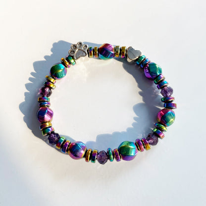 Pulsera Magnética con Dije de Pata