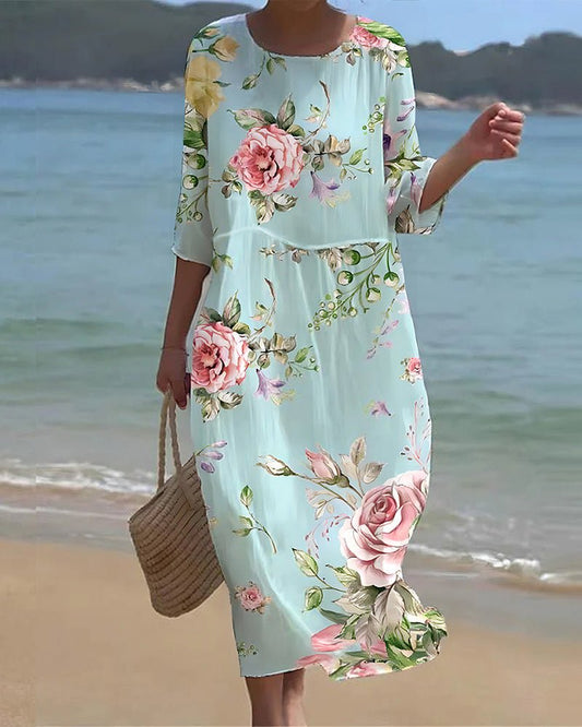 Keely | Vestido Flor del Atardecer