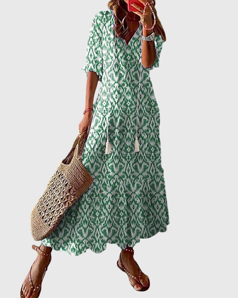 Amalia™ | Vestido de Verano Boho Vintage