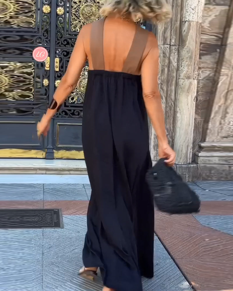 Vestido de Cuello Cruzado Serena™