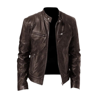 Harlan | Chaqueta de Cuero Clásica