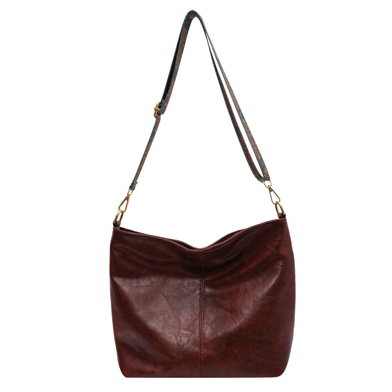 Clara™ | Bolso de hombro de cuero vintage