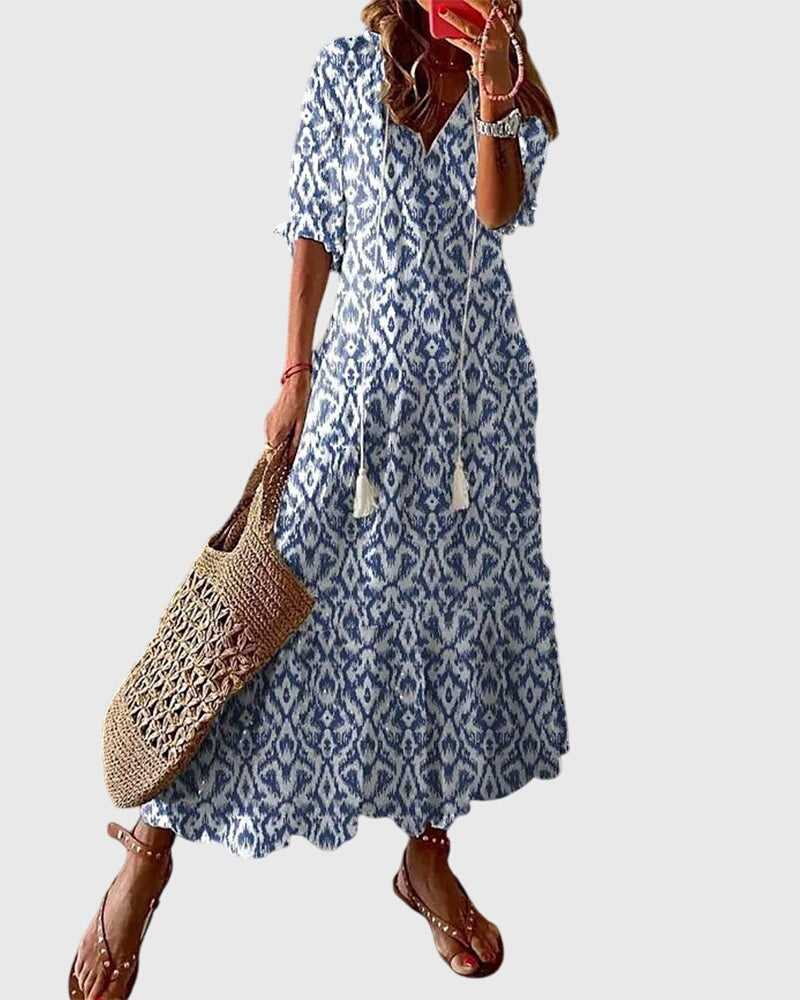 Amalia™ | Vestido de Verano Boho Vintage