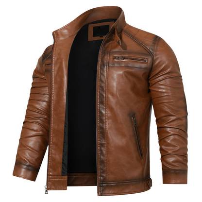 Nico | Chaqueta de Cuero Cruiser