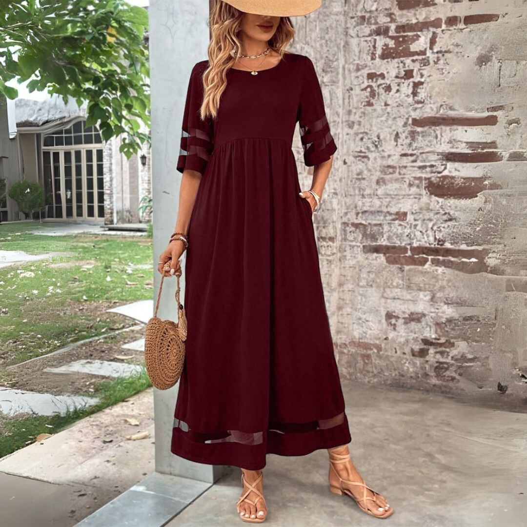 Aubrey™ – Vestido midi que afina