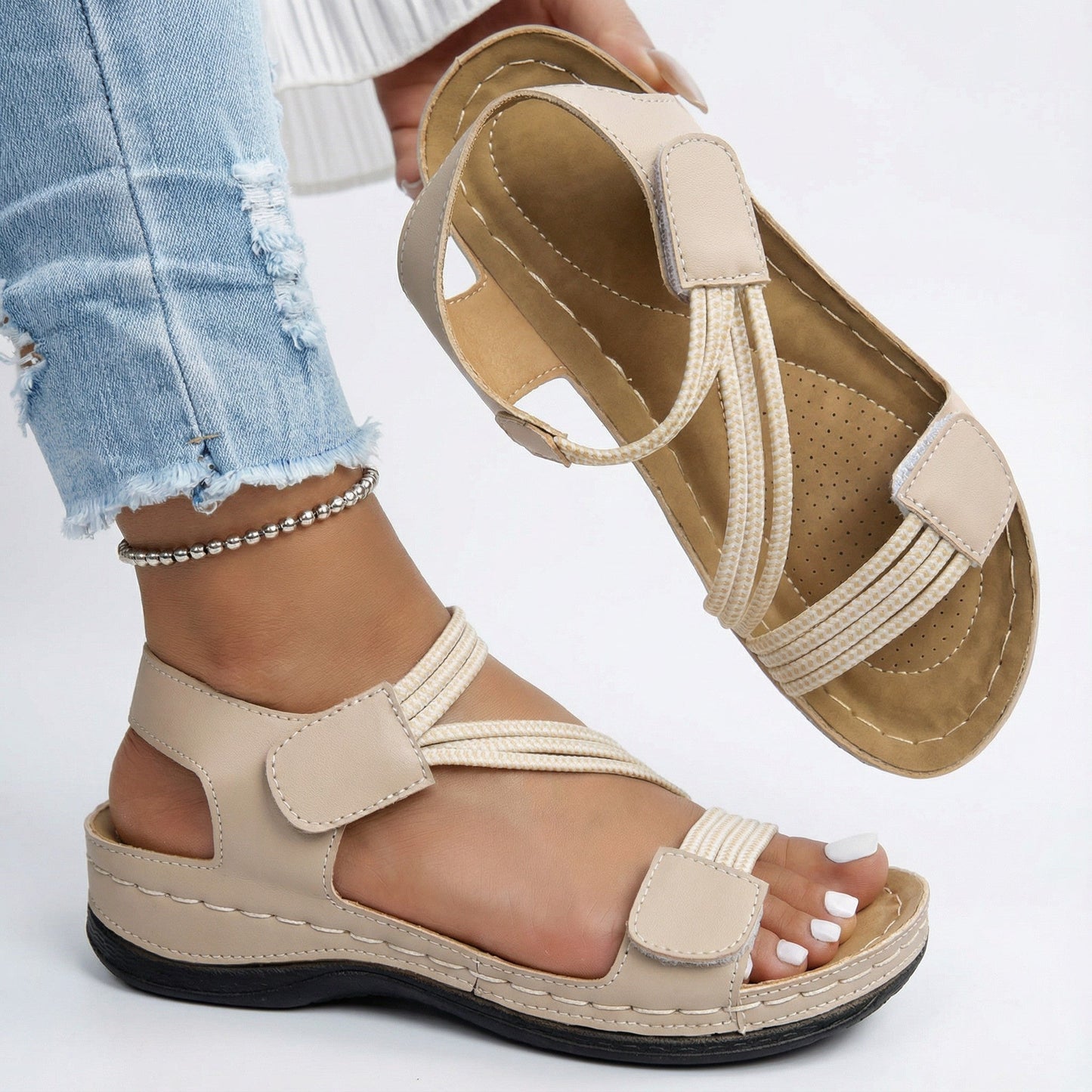 Juanita - Sandalias Ortopédicas de Confort