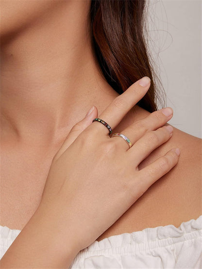 Anillo de Plata de Ley con Diseño de Pata