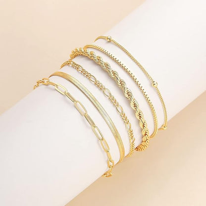 Set de Pulseras Isabella Vernetta | Oro