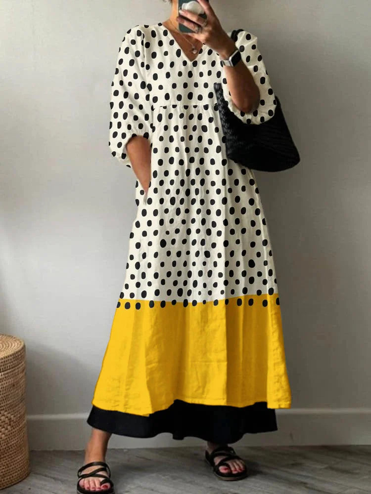 Vestido Impreso Elegante Anna