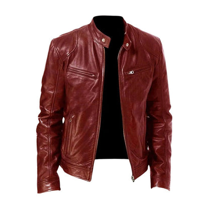 Harlan | Chaqueta de Cuero Clásica