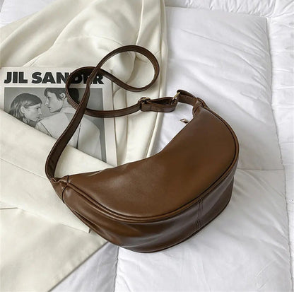 Amandine™ | Bolsa de cuero claro