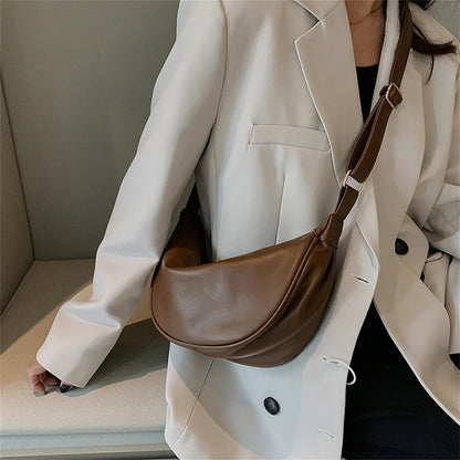 Amandine™ | Bolsa de cuero claro