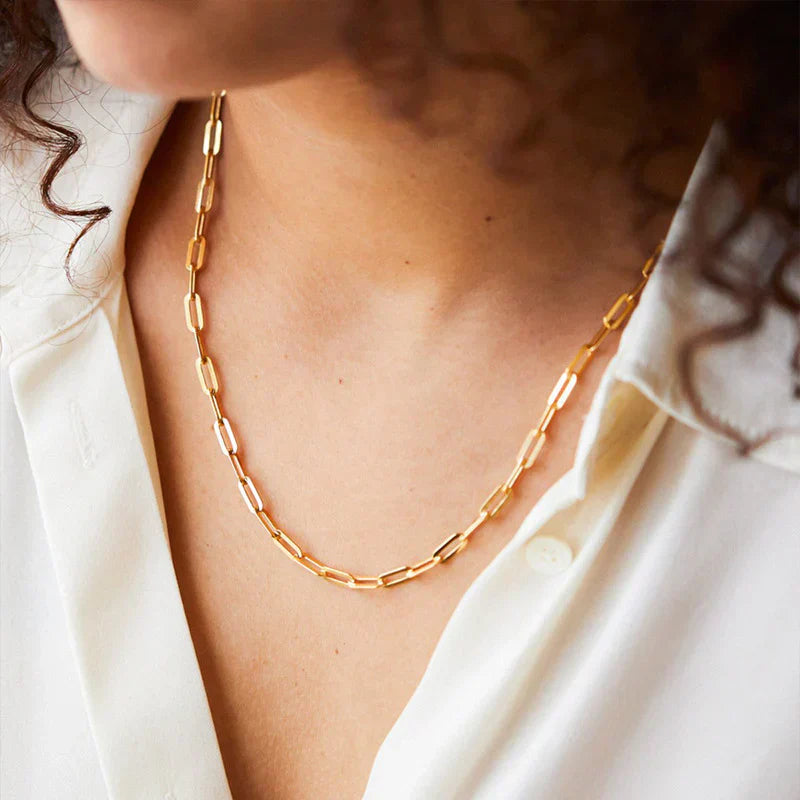 Collar Elegante de Cadena Archen | Oro