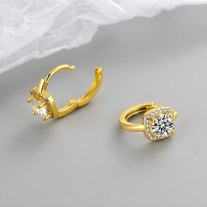 Pendientes Cuadrados Dorados Chic Nadine