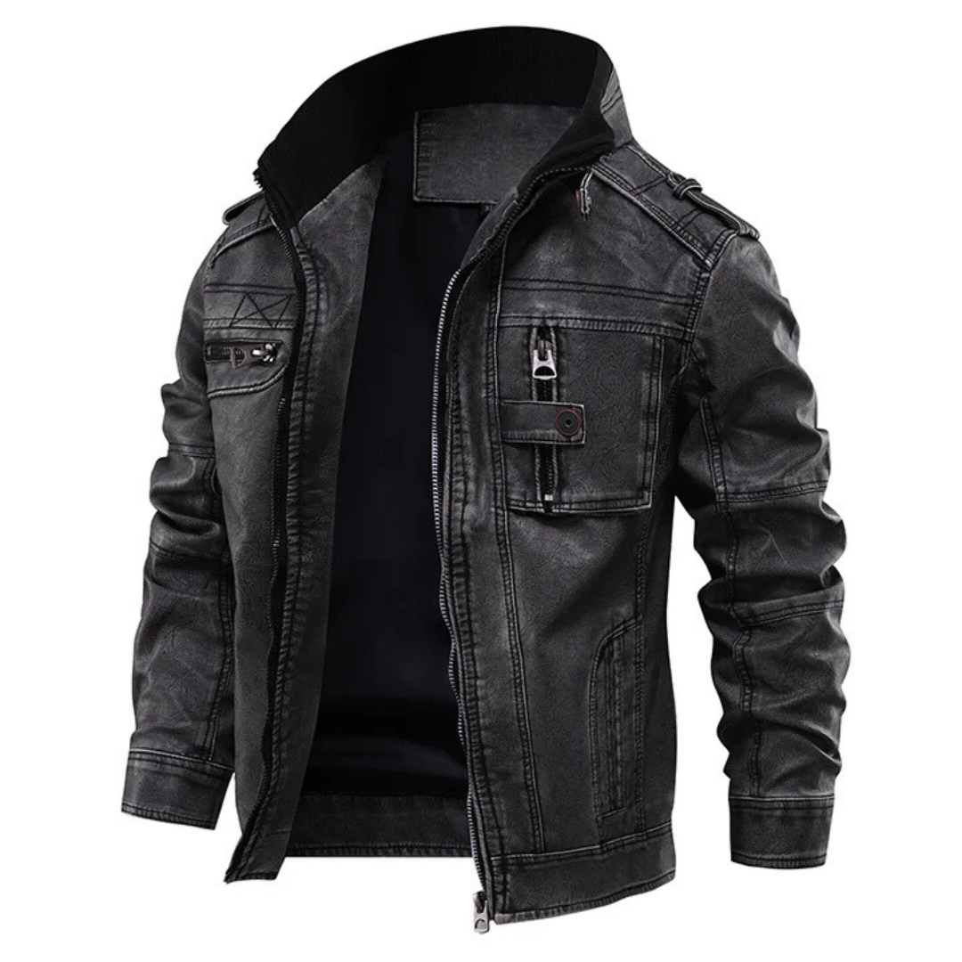 Marco | Chaqueta de Cuero Premium