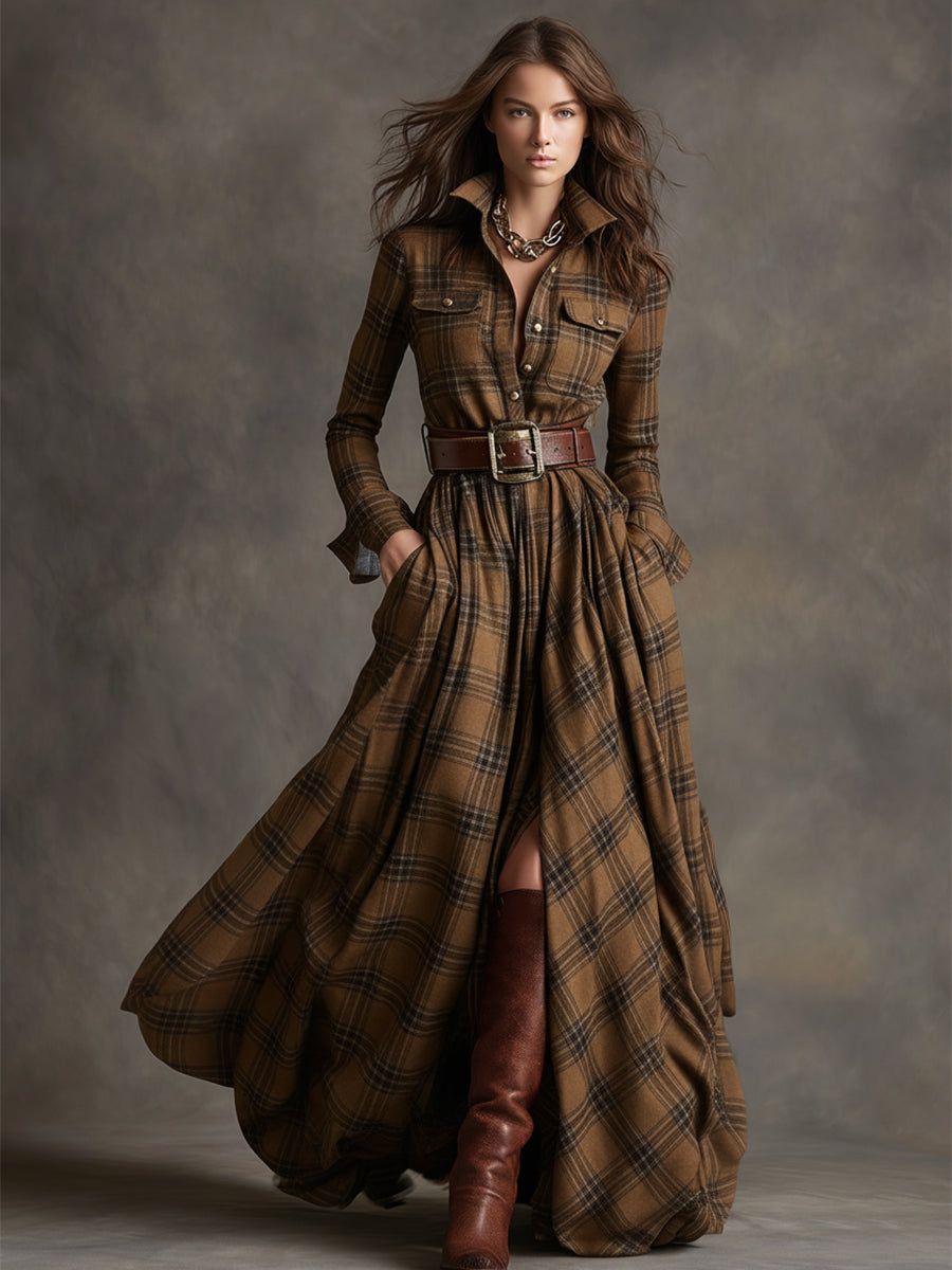 Evelyn | Clásico vestido camisa elegante