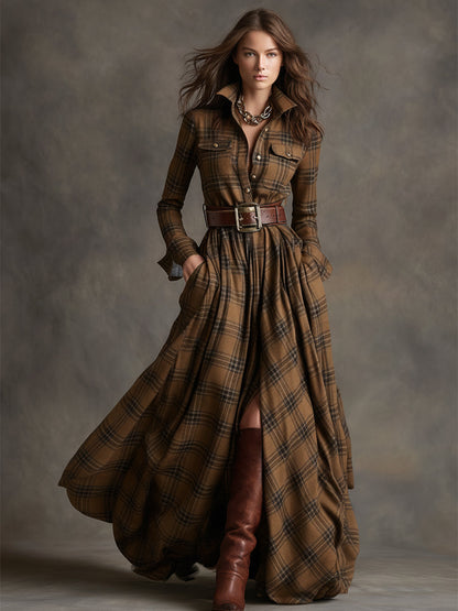 Evelyn | Clásico vestido camisa elegante