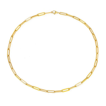 Collar Elegante de Cadena Archen | Oro