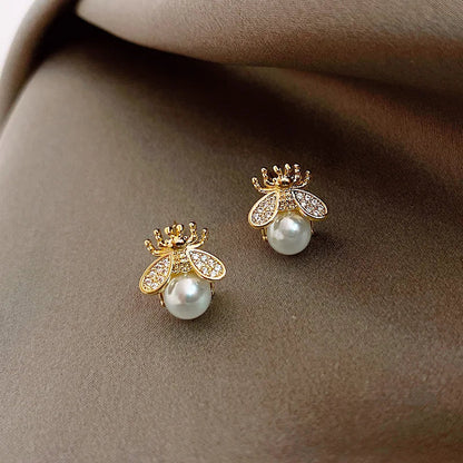 Pendientes de Perla de Abeja