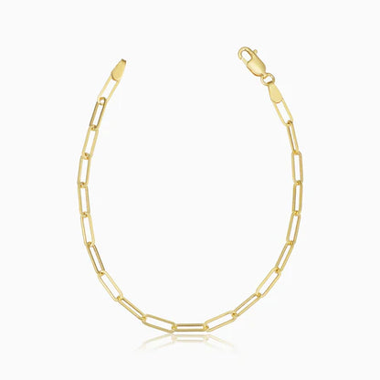 Pulsera Venice Link | Oro Blanco