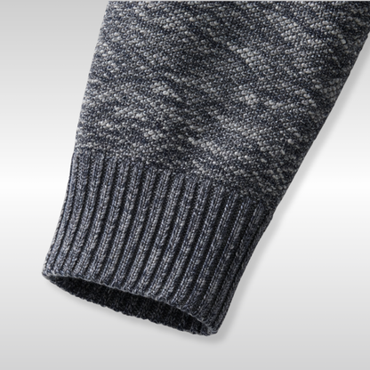 CARDIGÁN DE PUNTO CON CREMALLERA HENLEY | CALIDEZ REFINADA CON UN TOQUE LIMPIO