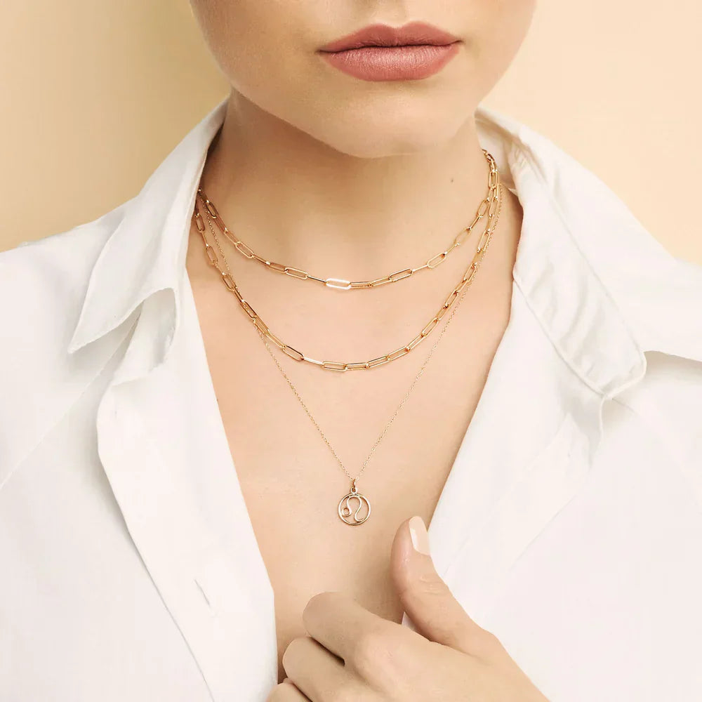 Collar de Signo Zodiacal | Oro