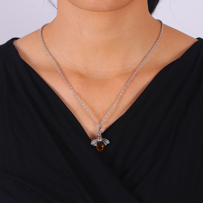 Collar Delicado del Espíritu de la Abeja Dorada