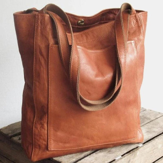 Nathalie™ | Bolsa de Cuero Clásica