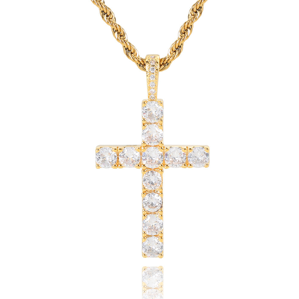 Collar de Cruz | Oro