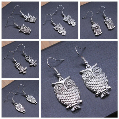 Pendientes Bohemios Vintage de Búho