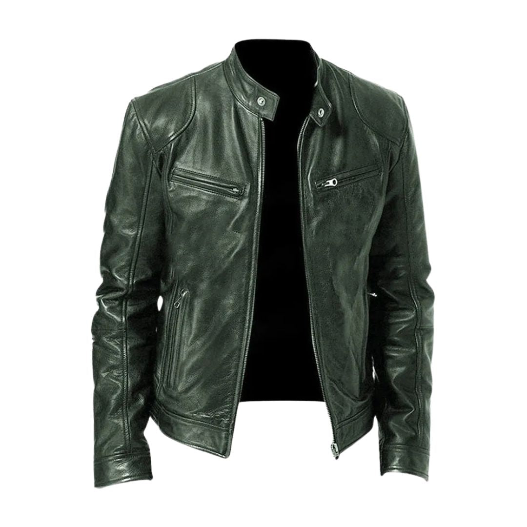 Harlan | Chaqueta de Cuero Clásica