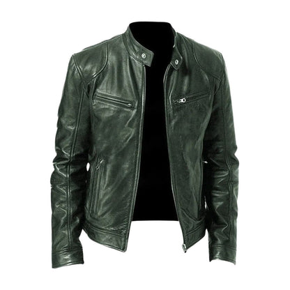 Harlan | Chaqueta de Cuero Clásica