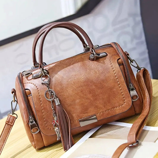 Patricia™ | Bolsa de cuero estructurado