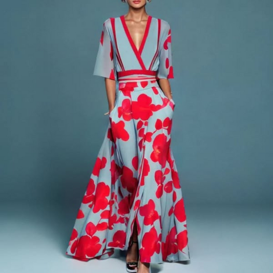 Michelle™ - Vestido Elegante de Flores