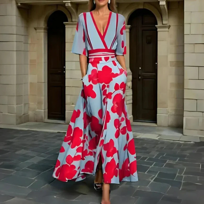 Michelle™ - Vestido Elegante de Flores