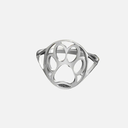 Anillo de Pata Abierta en Acero Inoxidable