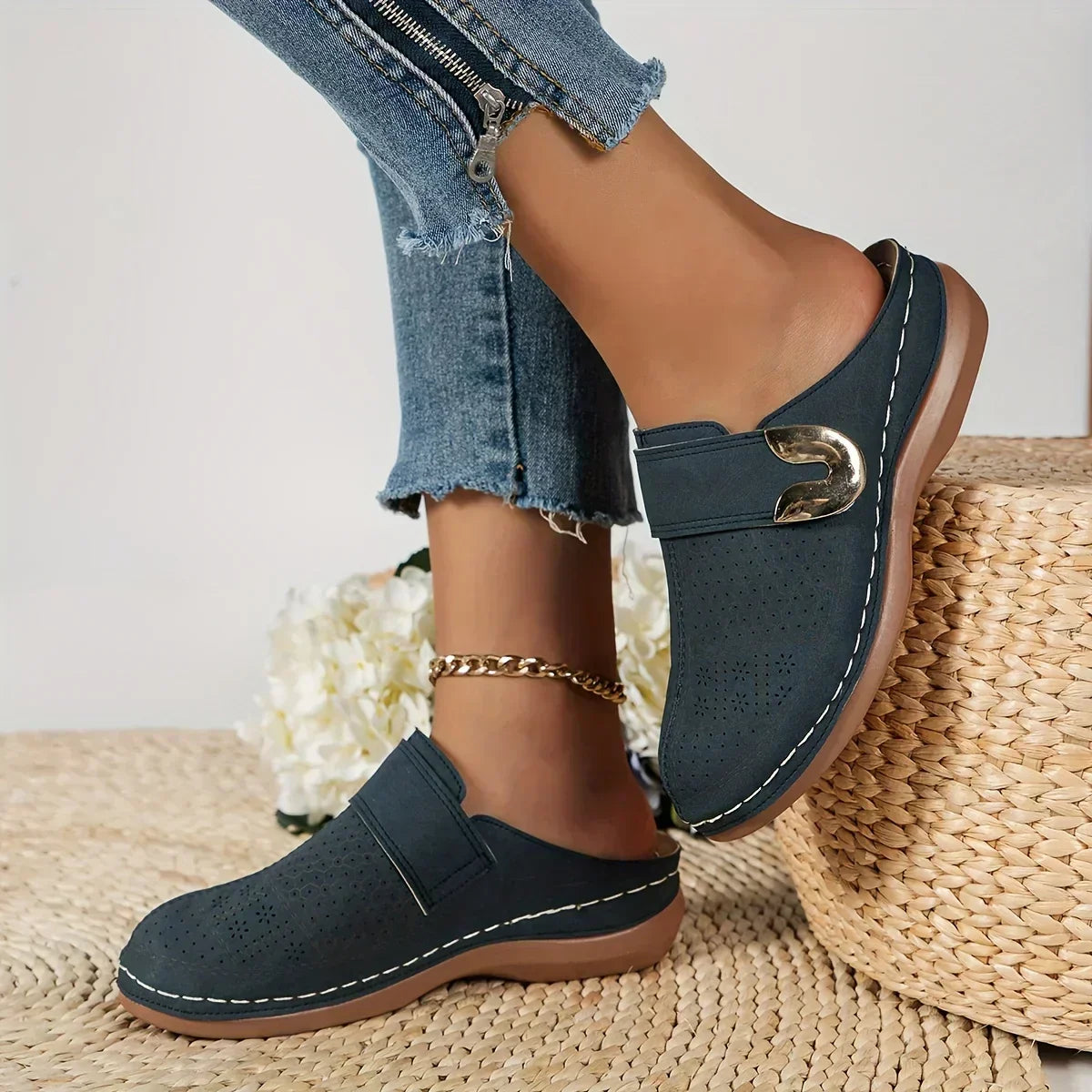 Marel - Sandalias de cuña chic y cómodas
